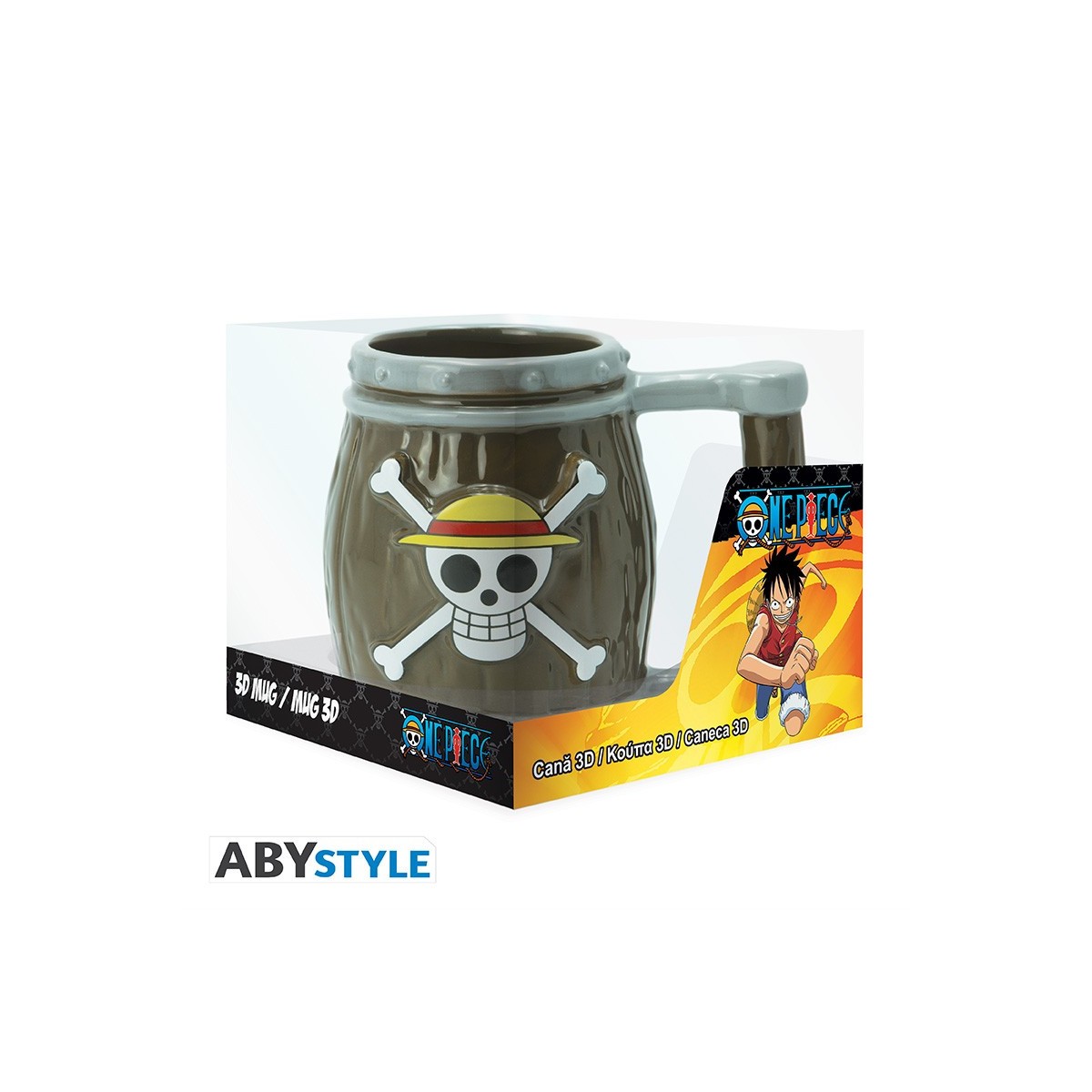 ABYstyle - ONE PIECE - 3D Becher - Fass