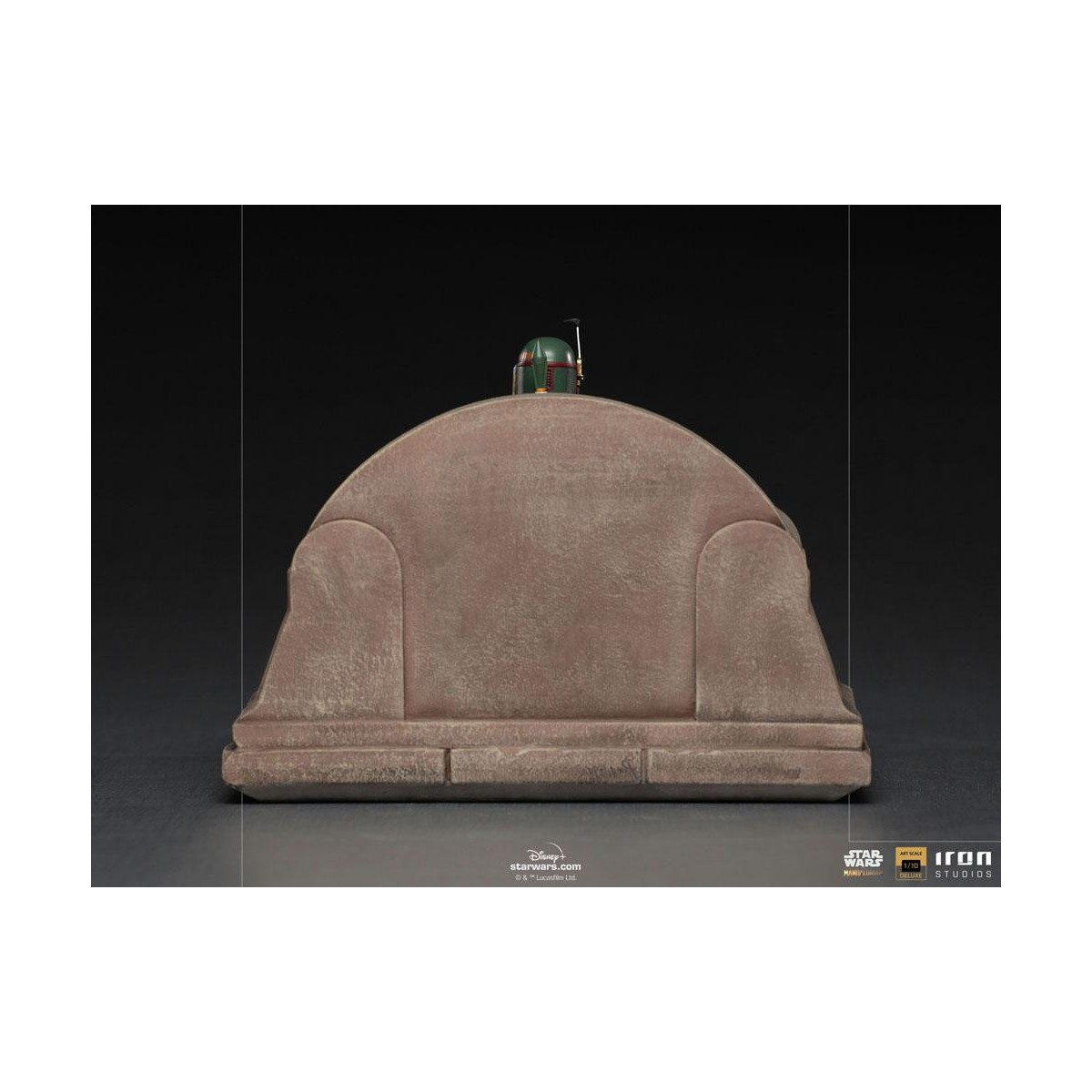 IRON STUDIOS - The Mandalorian - Deluxe Art Scale Boba Fett on Throne 1/10 - The Mandalorian