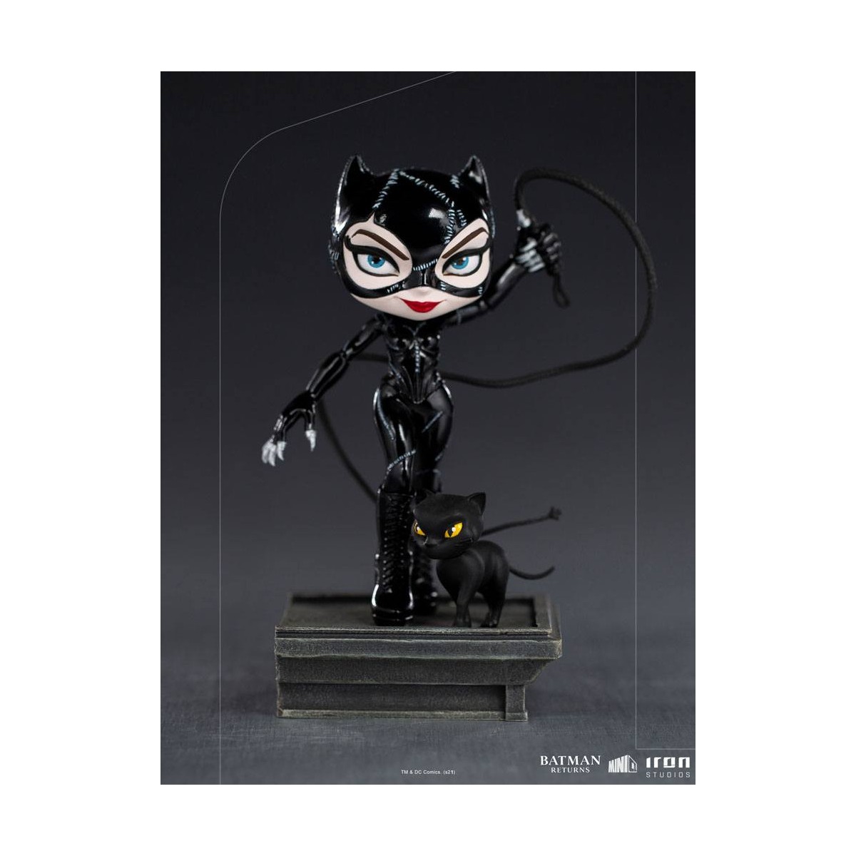 Iron Studios - Catwoman - Batman Returns Tim Burton - Mini Co.Heroes Deluxe PVC