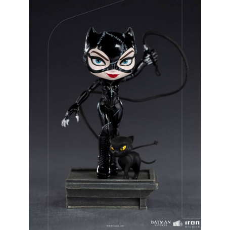 Iron Studios - Catwoman - Batman Returns Tim Burton - Mini Co.Heroes Deluxe PVC