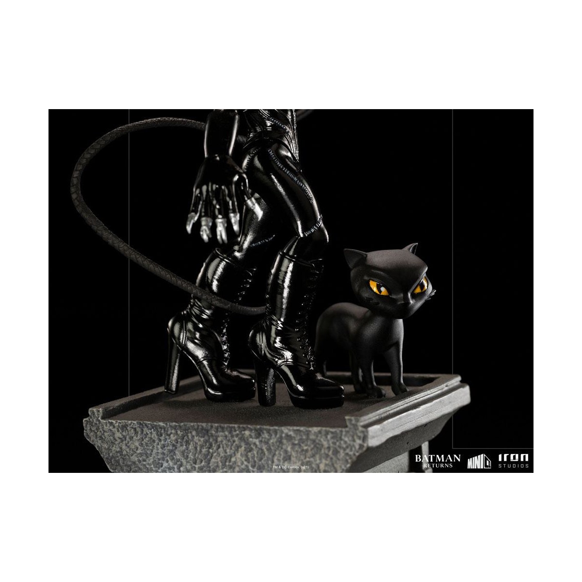 Iron Studios - Catwoman - Batman Returns Tim Burton - Mini Co.Heroes Deluxe PVC