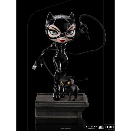 Iron Studios - Catwoman - Batman Returns Tim Burton - Mini Co.Heroes Deluxe PVC