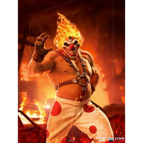 Iron Studios - Twisted Metal Statuette 1/10 Art Scale Sweet Tooth - Needles Kane