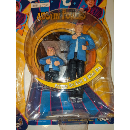 Mezco - Austin Powers 3 Goldmember Komplette Serie mit 5 Figuren