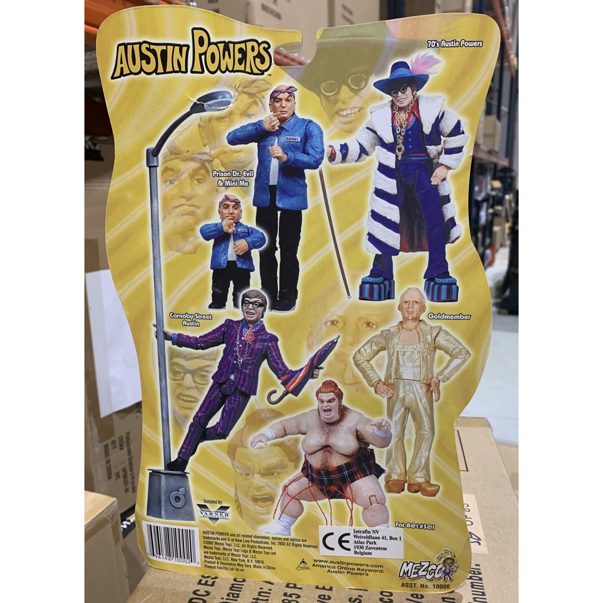 Mezco - Austin Powers 3 Goldmember Komplette Serie mit 5 Figuren