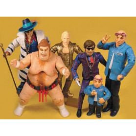 Mezco - Austin Powers 3 Goldmember Komplette Serie mit 5 Figuren