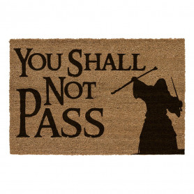 SD Toys - Der Herr der Ringe - "You Shall Not Pass" Fußmatte