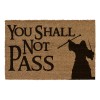 SD Toys - Der Herr der Ringe - "You Shall Not Pass" Fußmatte
