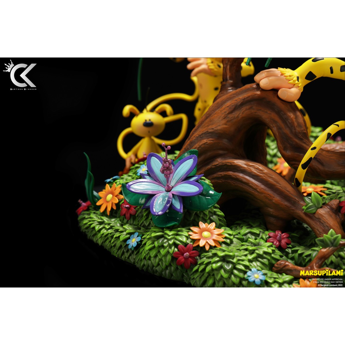 Cartoon Kingdom - Die Marsupilami-Familie Diorama 1/6 