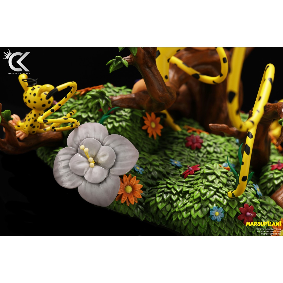Cartoon Kingdom - Die Marsupilami-Familie Diorama 1/6 