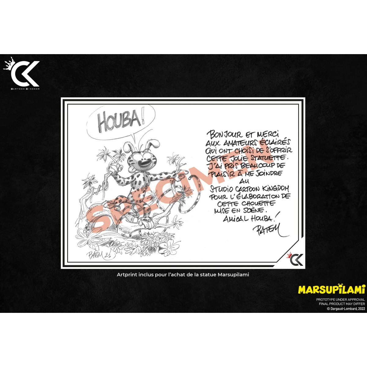 Cartoon Kingdom - Die Marsupilami-Familie Diorama 1/6 