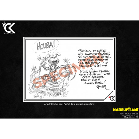 Cartoon Kingdom - Die Marsupilami-Familie Diorama 1/6 
