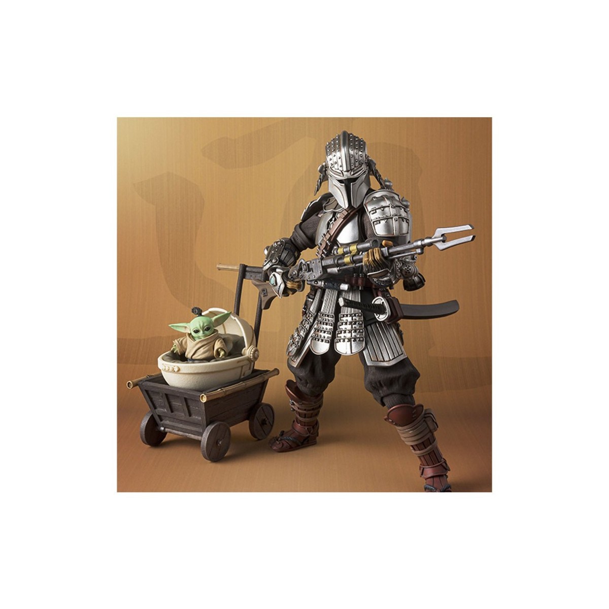 Bandai Meisho Movie realisation - The Mandalorian Ronin Beskar Armor & Grogu