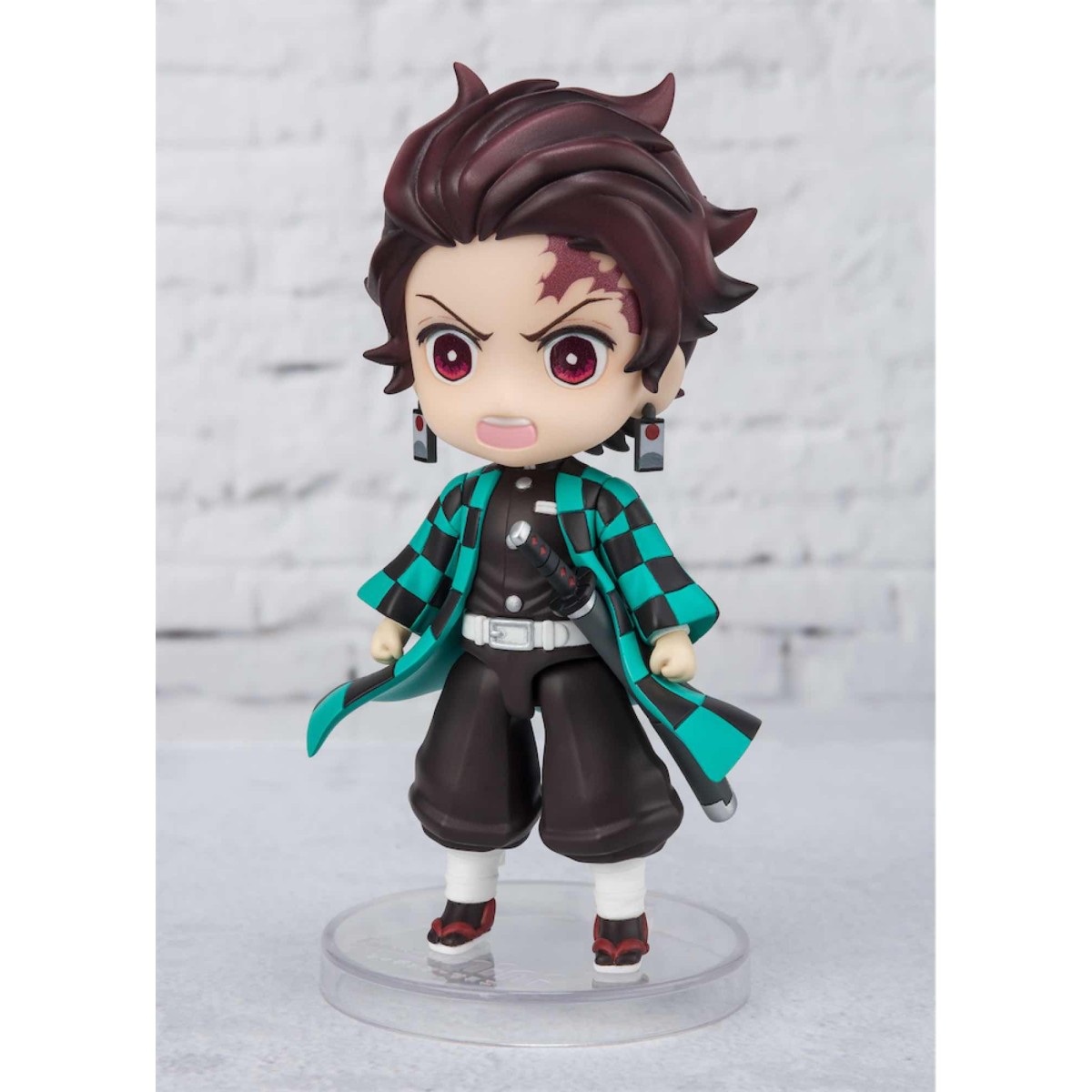 Bandai figurine Figuarts MINI - TANJIRO KAMADO Water Breathing - Demon Slayer KIMETSU NO YAIBA