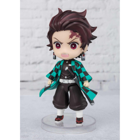 Bandai figurine Figuarts MINI - TANJIRO KAMADO Water Breathing - Demon Slayer KIMETSU NO YAIBA