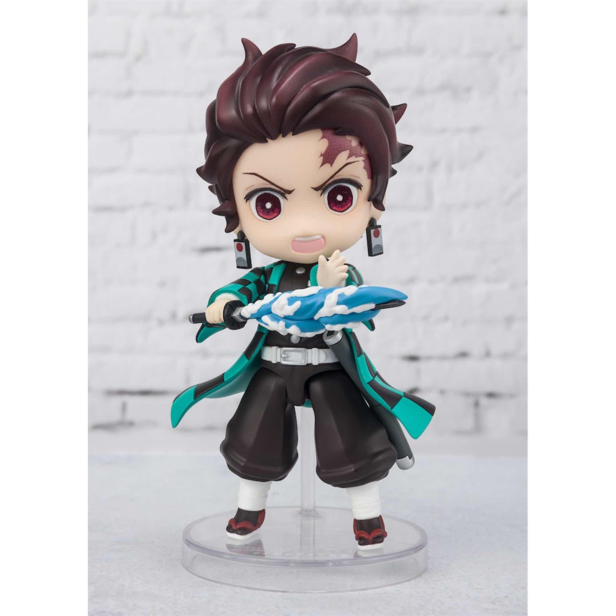 Bandai figurine Figuarts MINI - TANJIRO KAMADO Water Breathing - Demon Slayer KIMETSU NO YAIBA