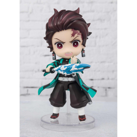 Bandai figurine Figuarts MINI - TANJIRO KAMADO Water Breathing - Demon Slayer KIMETSU NO YAIBA