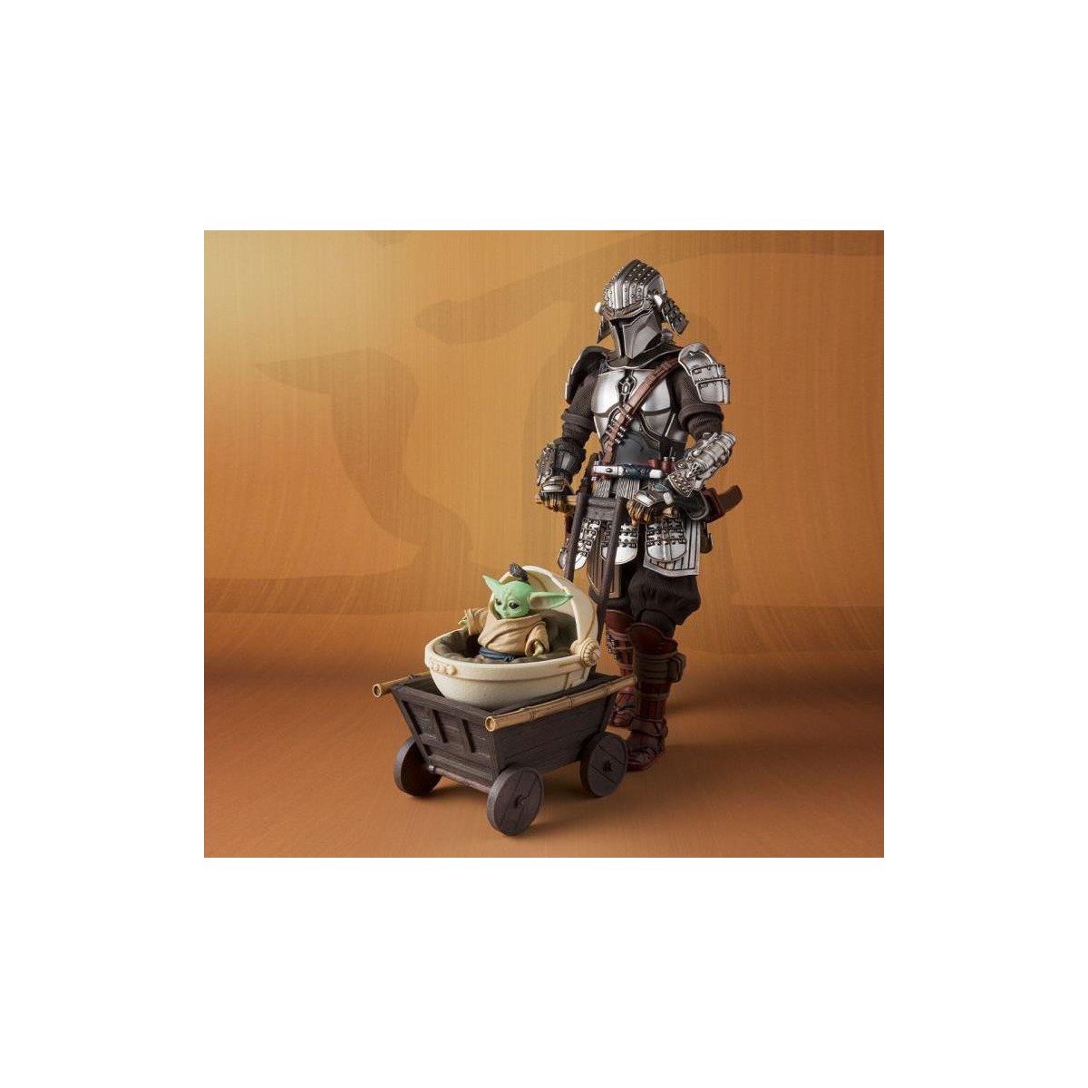 Bandai Meisho Movie realisation - The Mandalorian Ronin Beskar Armor & Grogu