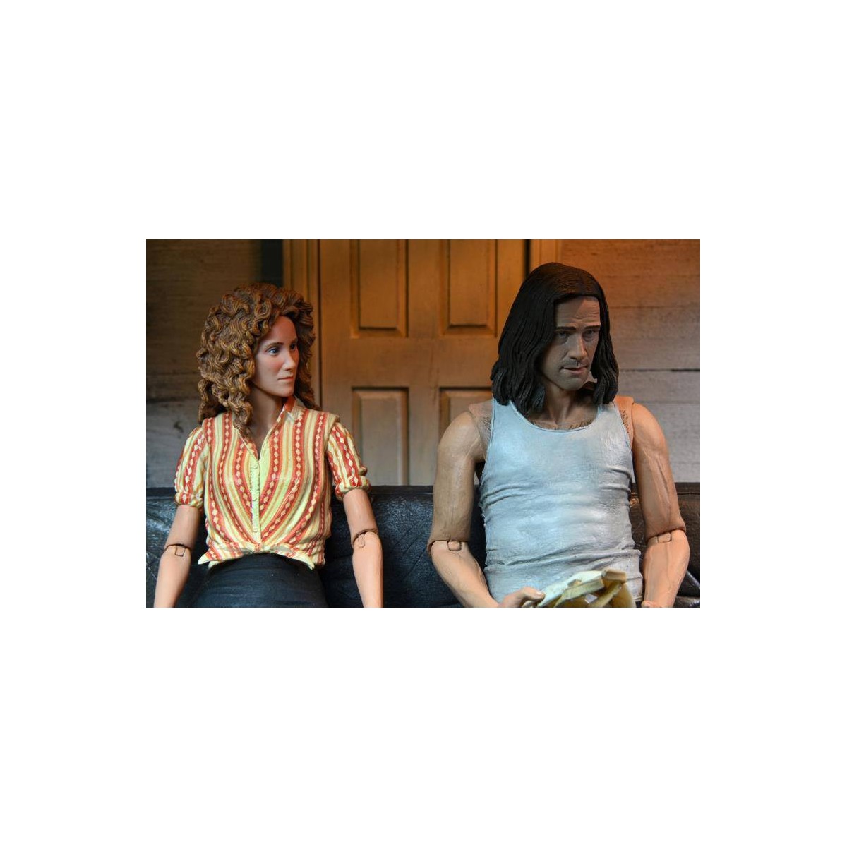 Neca - TMNT - Die Ninja Turtles 2er-Pack Figuren - April O'Neil & Casey Jones Farm - Teenage Mutant Ninja Turtles The Movie