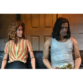 Neca - TMNT - Die Ninja Turtles 2er-Pack Figuren - April O'Neil & Casey Jones Farm - Teenage Mutant Ninja Turtles The Movie