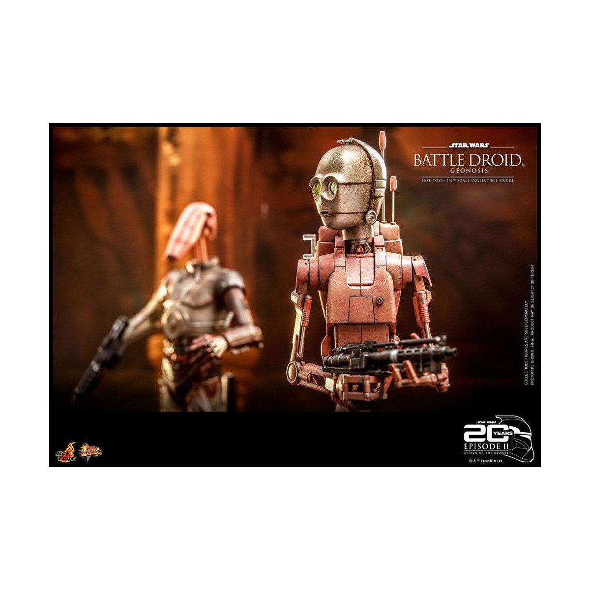 Hot toys - Star Wars Attack of the Clones - Battle Droid (Geonosis)