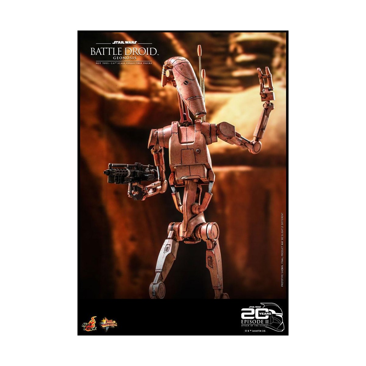 Hot toys - Star Wars Attack of the Clones - Battle Droid (Geonosis)