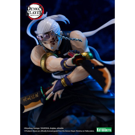 Kotobukiya - Tengen Uzui Bonus Edition - Demon Slayer: Kimetsu no Yaiba PVC ARTFXJ 1/8