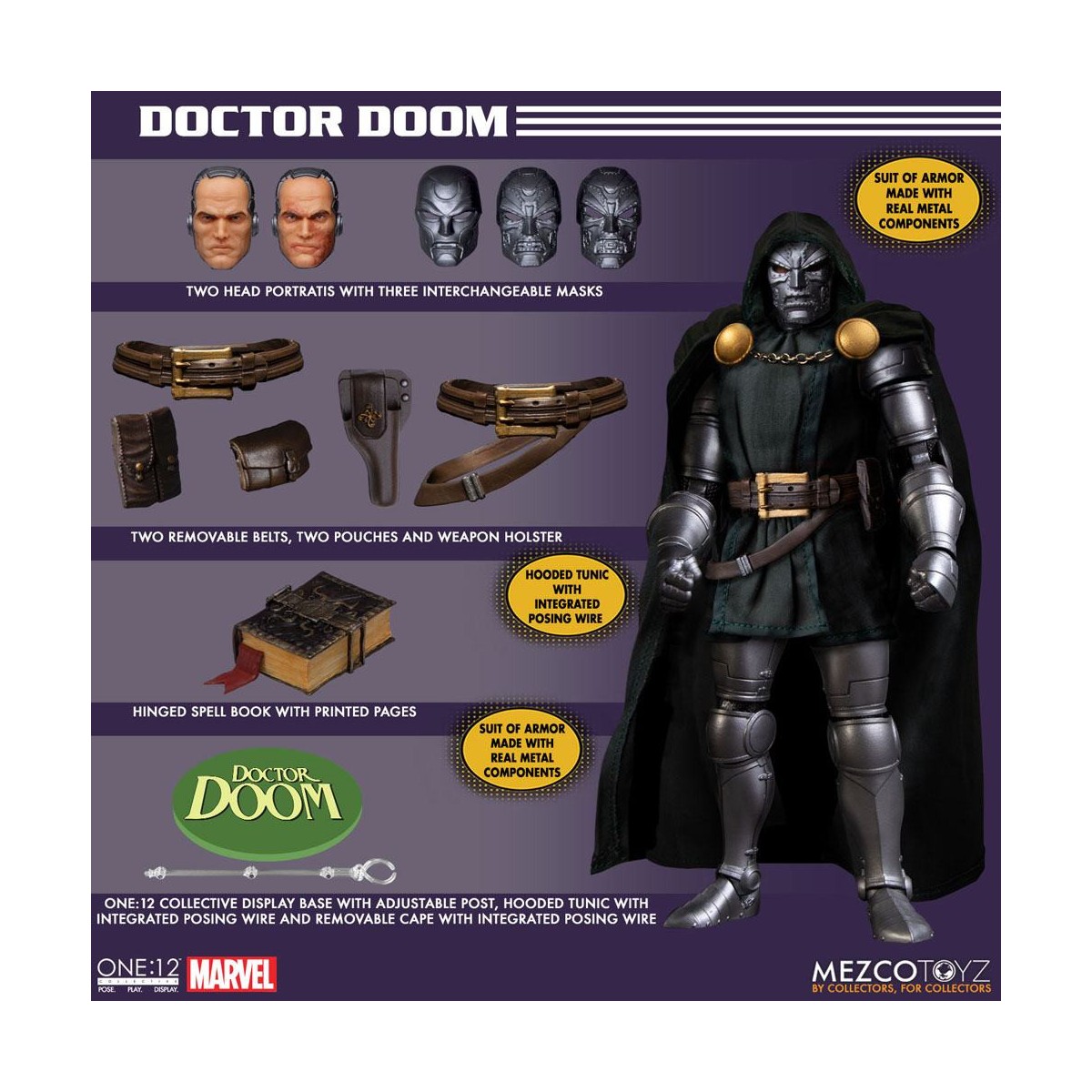 Mezco One 12 - Doctor Doom - Doktor Doof