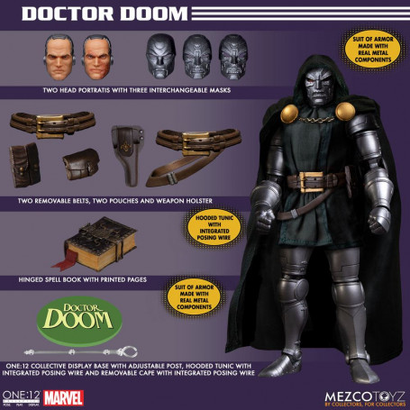 Mezco One 12 - Doctor Doom - Doktor Doof