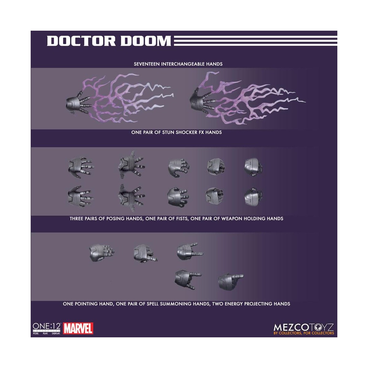 Mezco One 12 - Doctor Doom - Doktor Doof