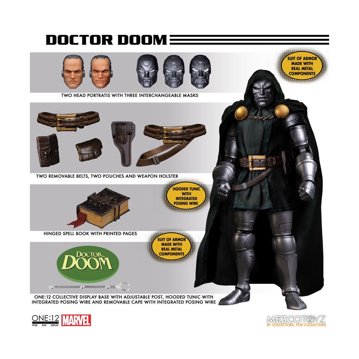 Mezco One 12 - Doctor Doom - Doktor Doof