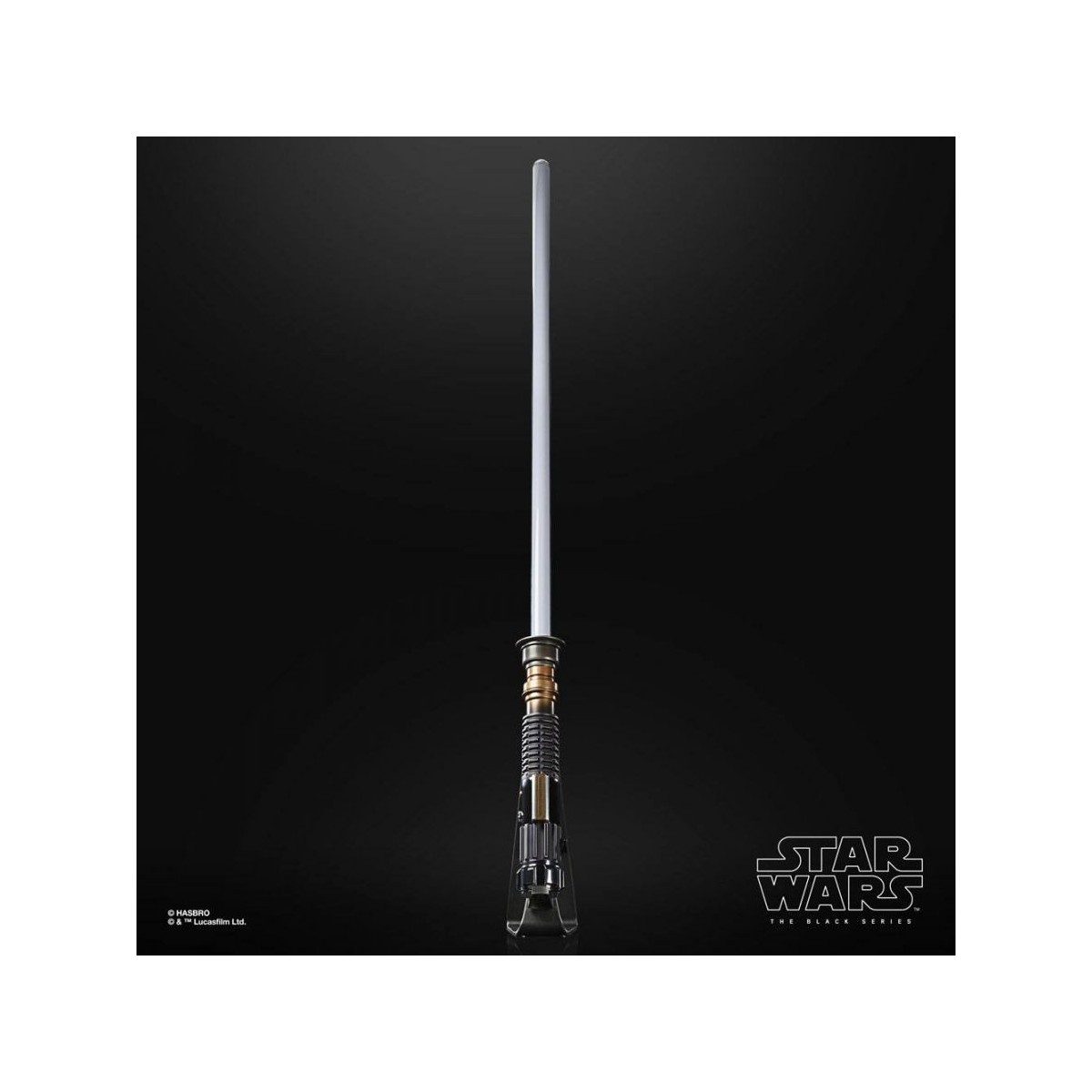 Hasbro - Obi-Wan Kenobi Force Fx Lightsaber Laserschwert - Black Serie Replica Elite