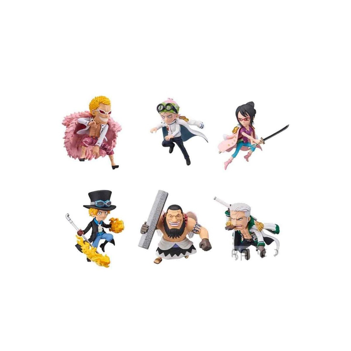 Banpresto One Piece - WCF New Series Vol4 - Serie von 6 Figuren