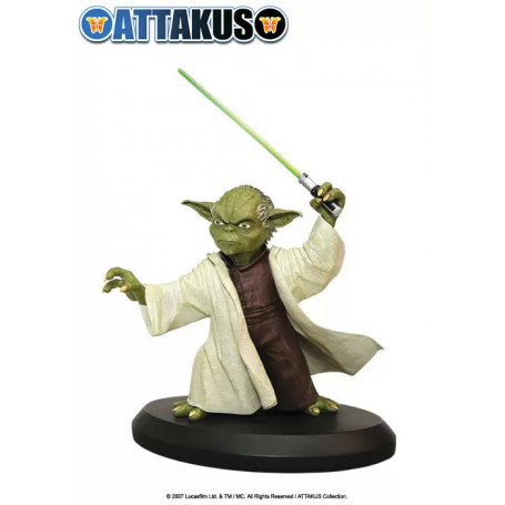 Attakus Star Wars - Statue Yoda Attack of the Clones 1/5 - OCCASION