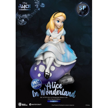 Beast Kingdom Disney - Master Craft Alice im Wunderland Special Edition