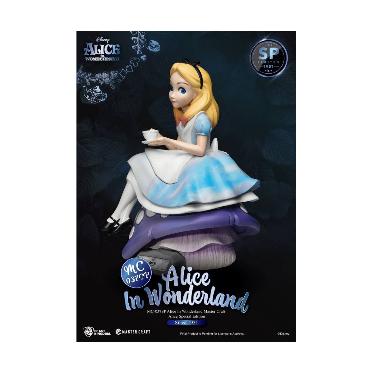 Beast Kingdom Disney - Master Craft Alice im Wunderland Special Edition