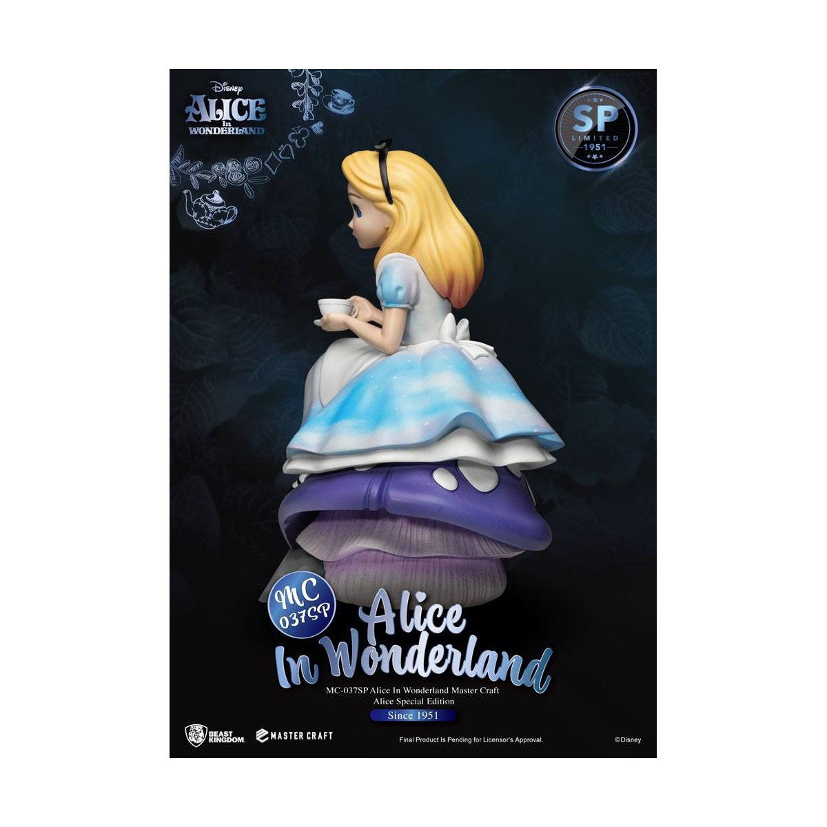 Beast Kingdom Disney - Master Craft Alice im Wunderland Special Edition