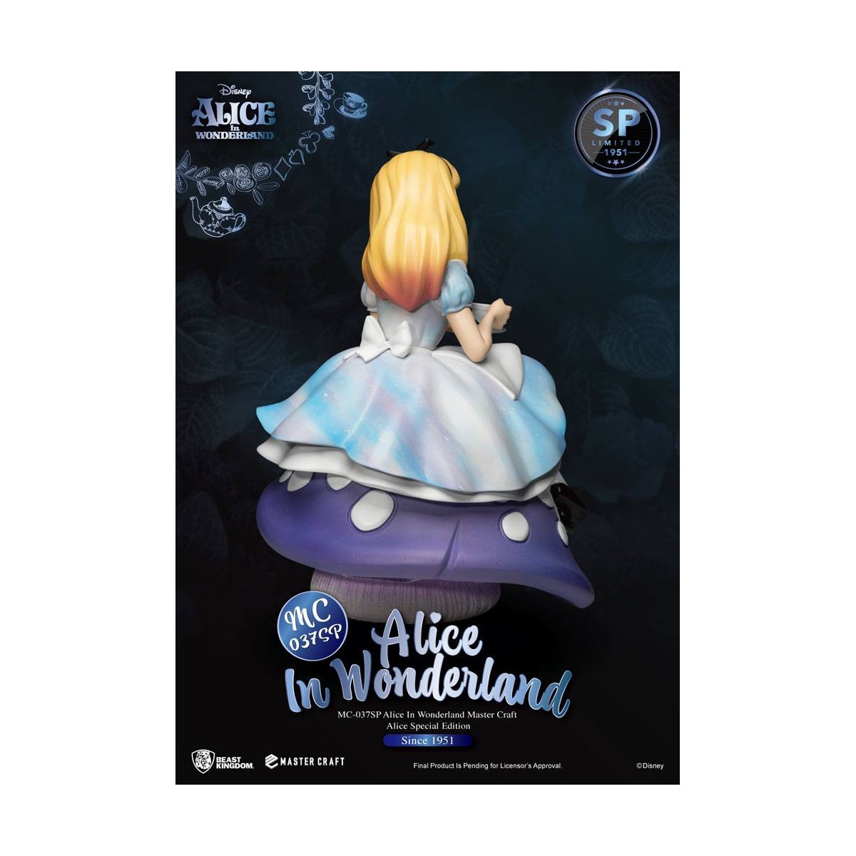 Beast Kingdom Disney - Master Craft Alice im Wunderland Special Edition