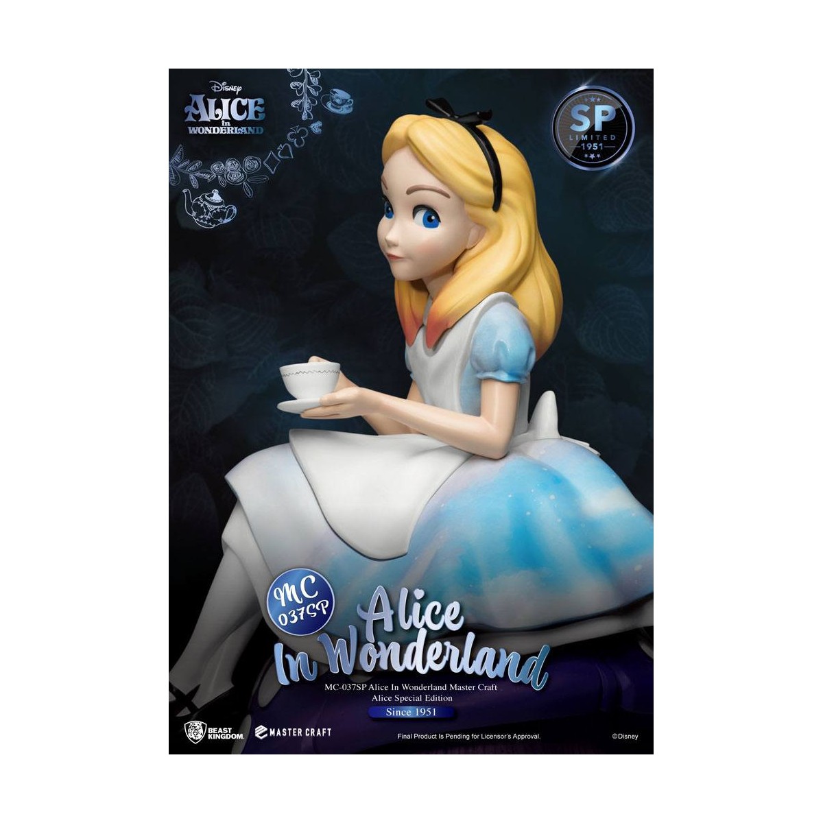 Beast Kingdom Disney - Master Craft Alice im Wunderland Special Edition