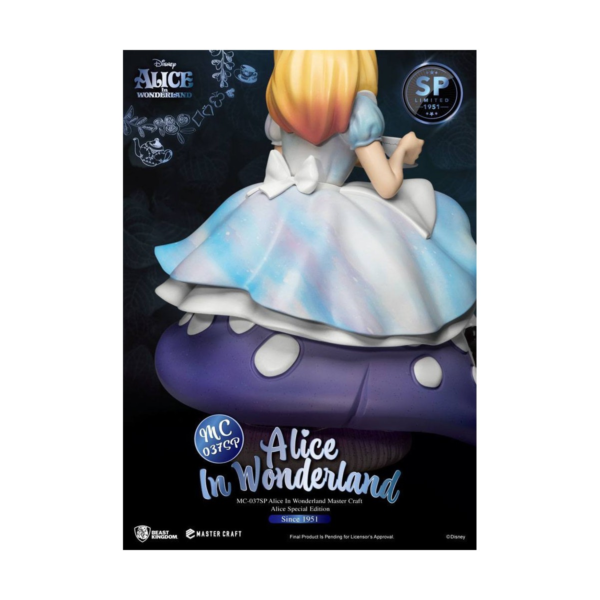 Beast Kingdom Disney - Master Craft Alice im Wunderland Special Edition