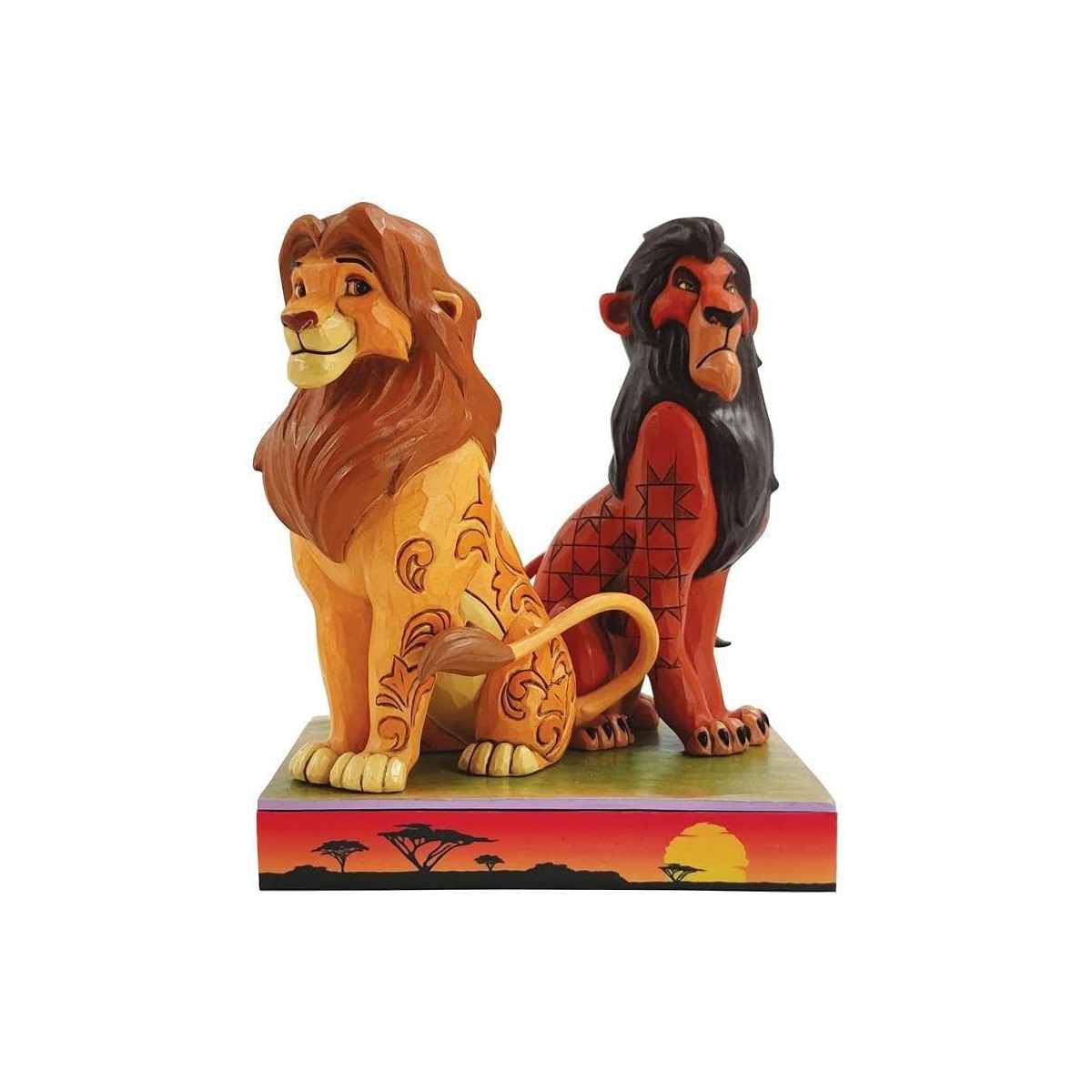 Disney Traditions Der König der Löwen - Proud and Petulant - Simba und Scar
