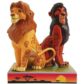 Disney Traditions Der König der Löwen - Proud and Petulant - Simba und Scar