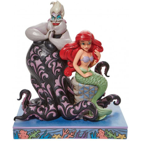 Enesco Disney Traditions - Die kleine Meerjungfrau - Ariel & Ursula