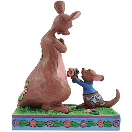 Enesco - Disney Tradition - Winnie the Pooh "The Sweetest Gift" - Der kleine Guru schenkt seiner Mutter Blumen - By Jim Shore