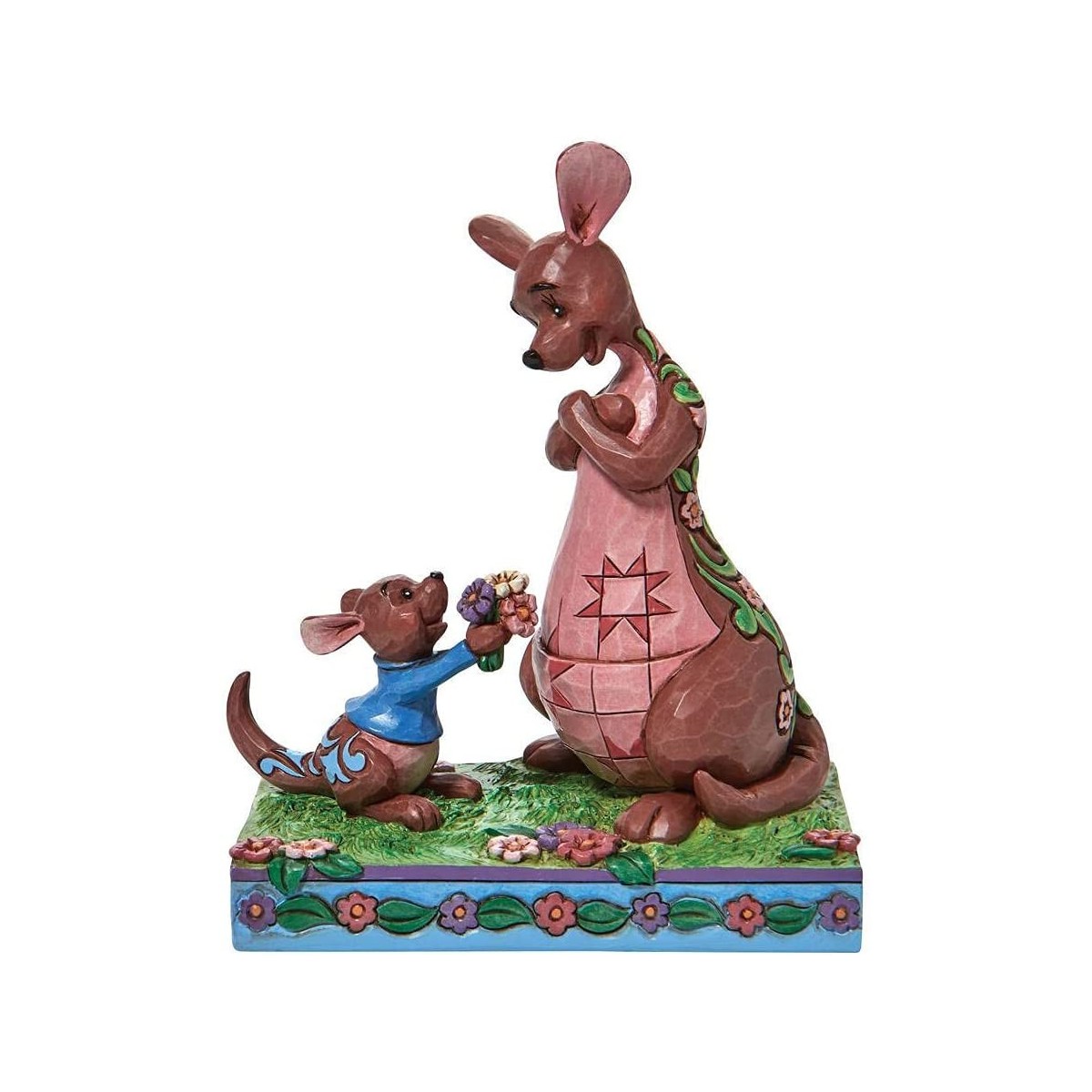 Enesco - Disney Tradition - Winnie the Pooh "The Sweetest Gift" - Der kleine Guru schenkt seiner Mutter Blumen - By Jim Shore