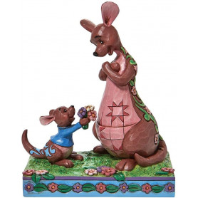 Enesco - Disney Tradition - Winnie the Pooh "The Sweetest Gift" - Der kleine Guru schenkt seiner Mutter Blumen - By Jim Shore