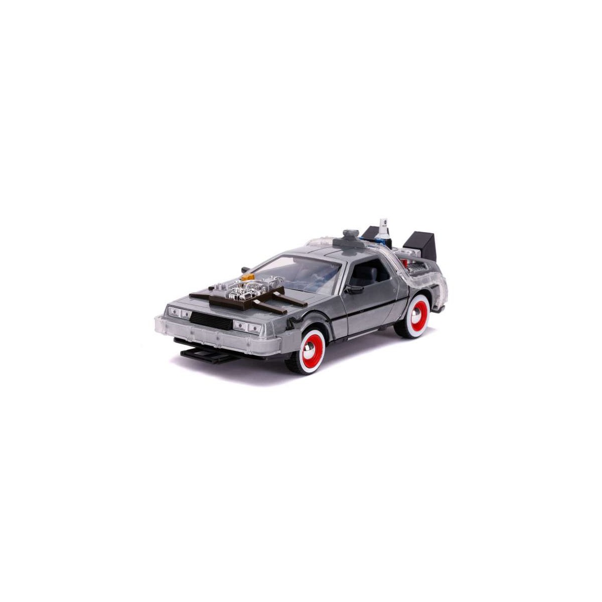 Jada Toys Back to the Future Part III - Delorean Hover Mode and Lights 1/24