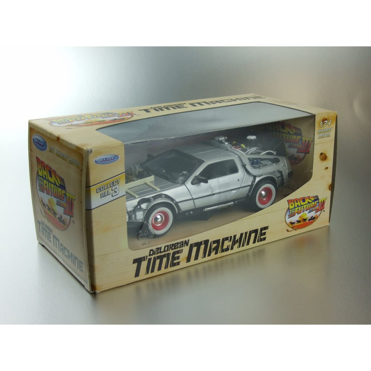Welly - Zurück in die Zukunft III DeLorean 1/24 Metall