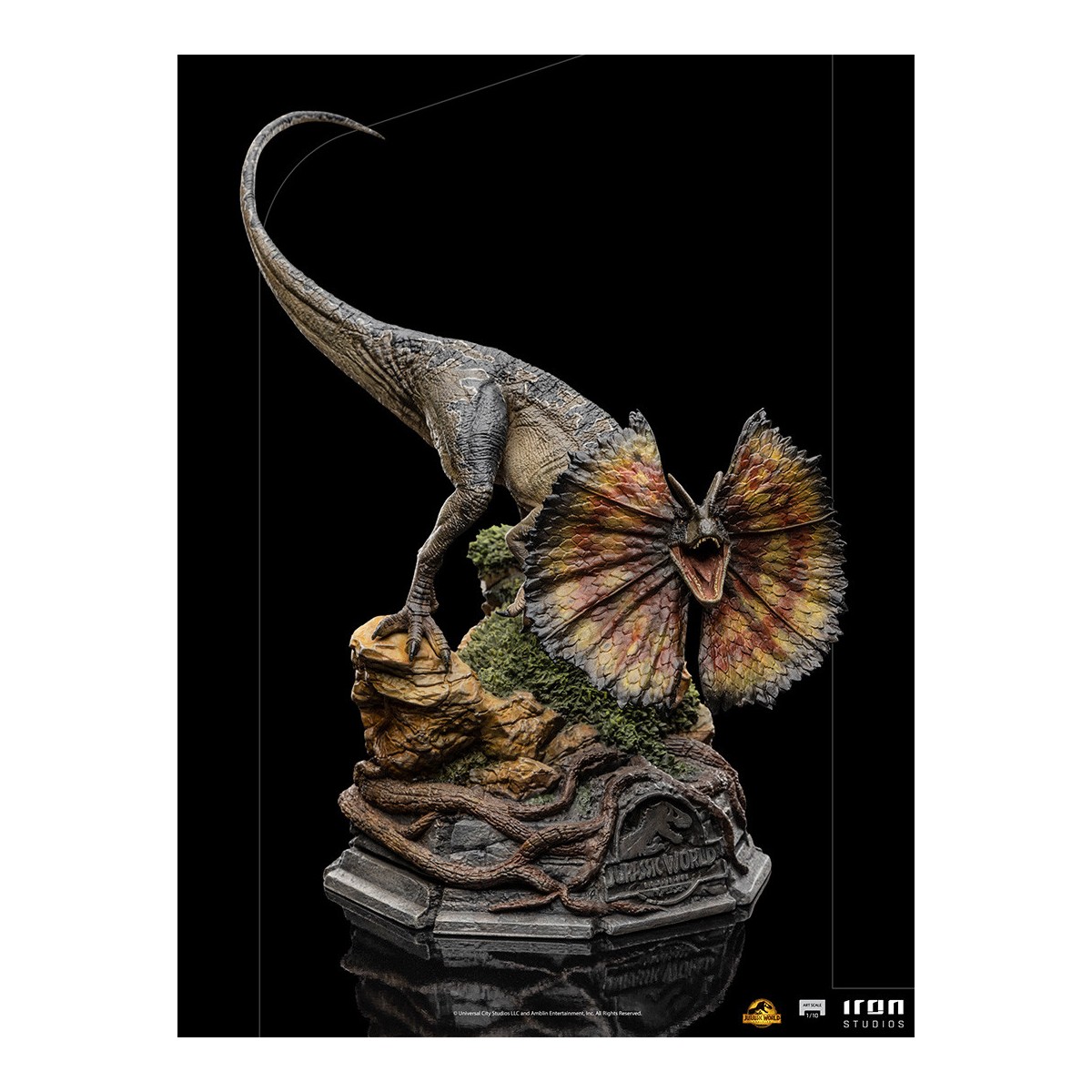Iron Studios - Dilophosaurus - Jurassic World Dominion 1/10 BDS Art Scale