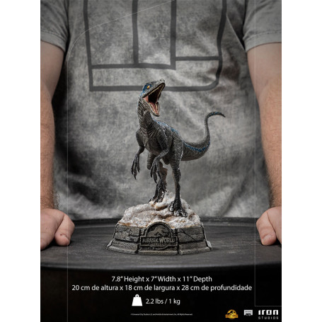 Iron Studios - Blue - Jurassic World Dominion 1/10 Bds Art Scale